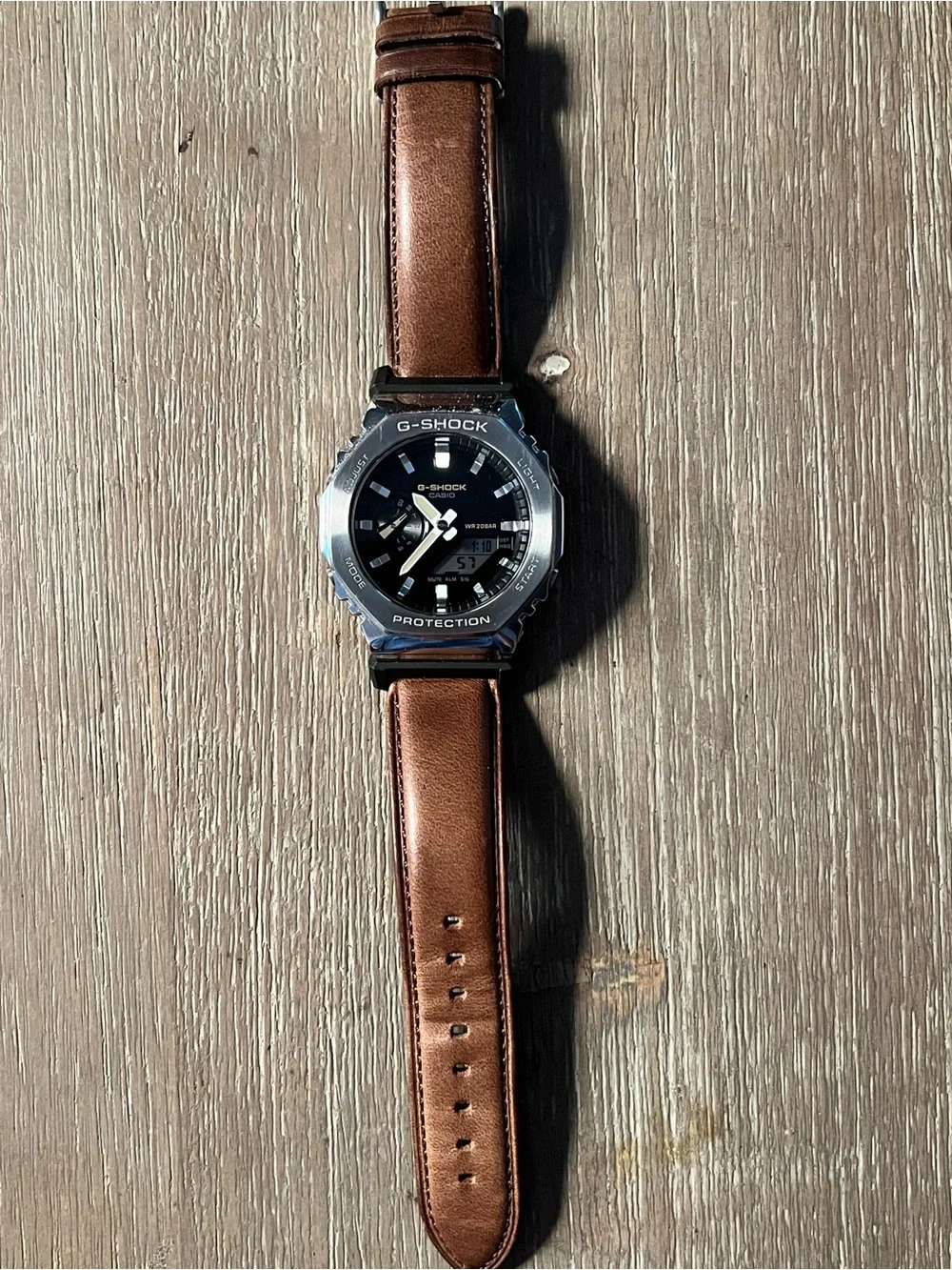G-Shock GM2100C-5A Silver Bezel Watch